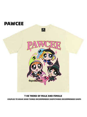 Bluse de style décontracté et T-shirt au cou rond
